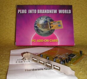 USB PCI 4p